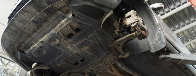 Bild på bil underifrån